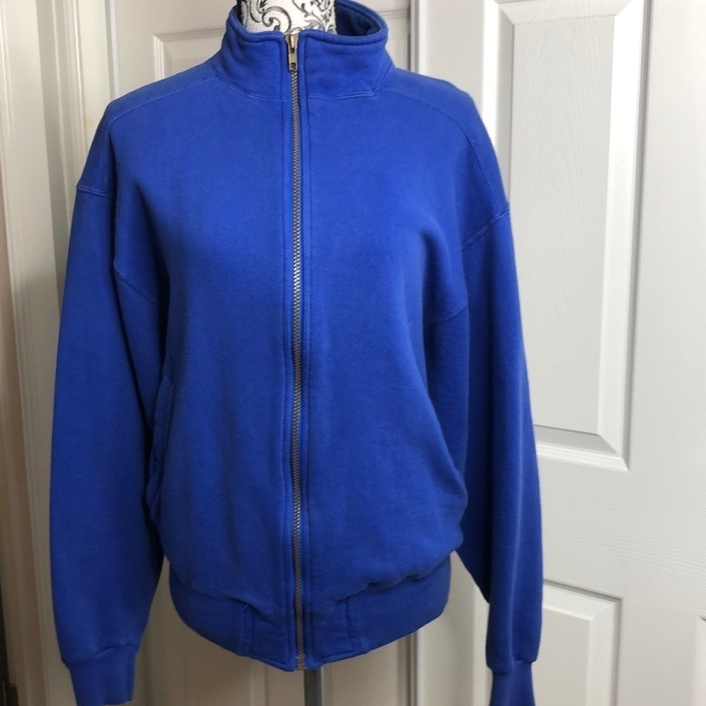 L.L. Bean Royal Blue Full-Zip Sweatshirt Hoodie